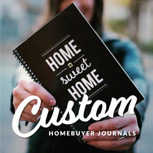 Custom Homebuyer Journals from All Things Real Estate Store