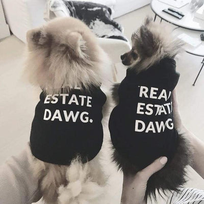 Doggie Tee - Real Estate Dawg. from All Things Real Estate Store