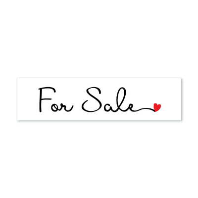 For Sale - Cursive from All Things Real Estate Store