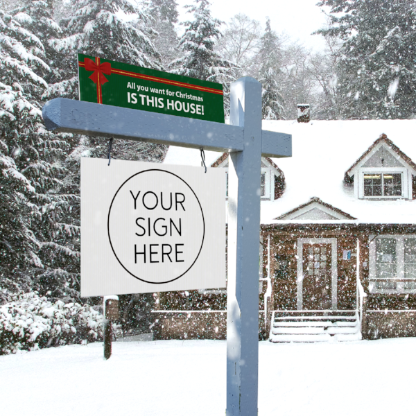 Holiday Sign - All You Want For Christmas from All Things Real Estate Store