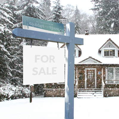 Holiday Sign- All you want for The Holidays is this house! from All Things Real Estate Store