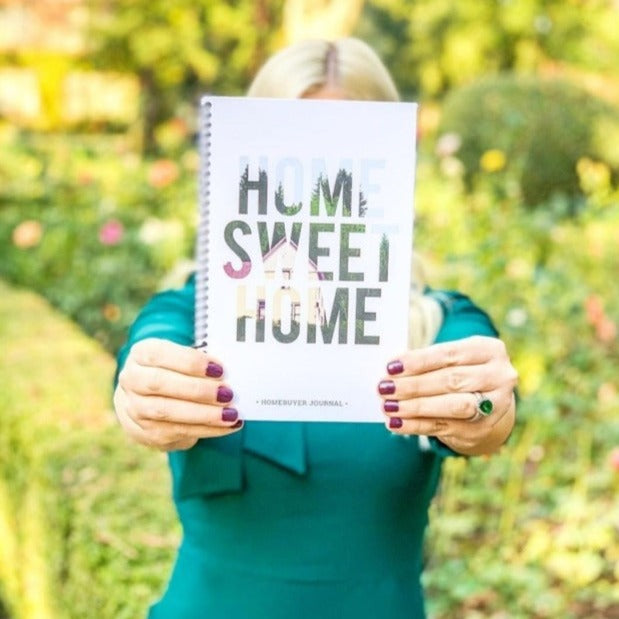 Homebuyer Journal - Home Sweet Home/House from All Things Real Estate Store