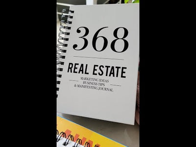 368 Real Estate Marketing Ideas, Business Tips & Manifesting Journal