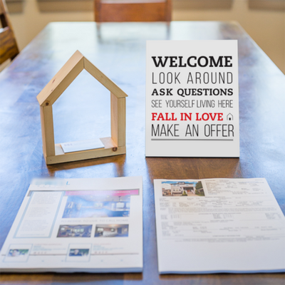 Listing Welcome Sign - No.1 from All Things Real Estate Store