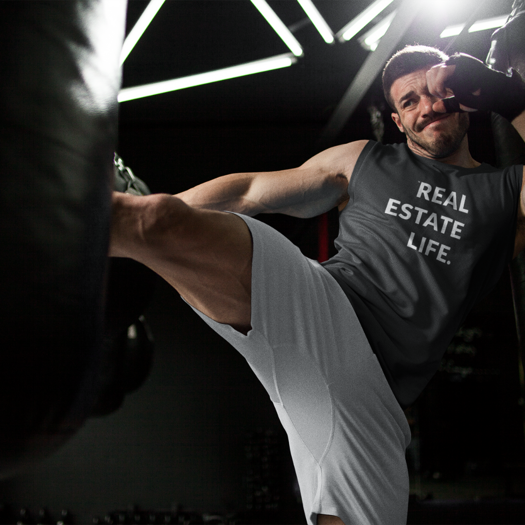 Men's Sleeveless Dri Fit - Real Estate Life.™ from All Things Real Estate Store