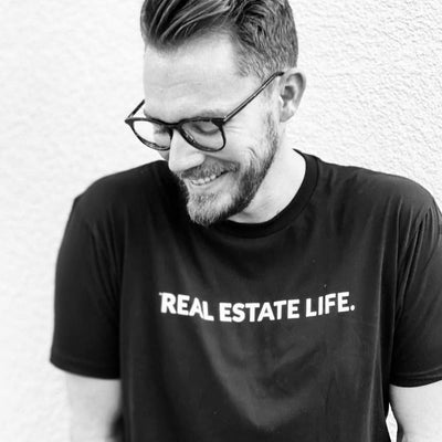 Men's T Shirt - Real Estate Life.™ from All Things Real Estate Store