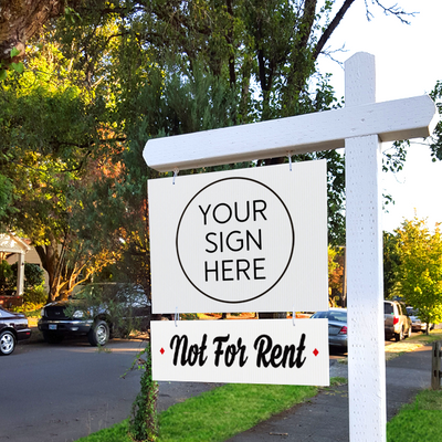 Not For Rent- Diamond Script from All Things Real Estate Store