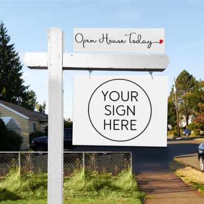 Open House Today - Cursive from All Things Real Estate Store