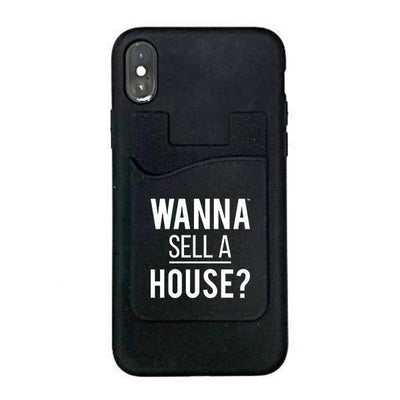 Phone Card Holder - 'Wanna Sell a House?'™ from All Things Real Estate Store