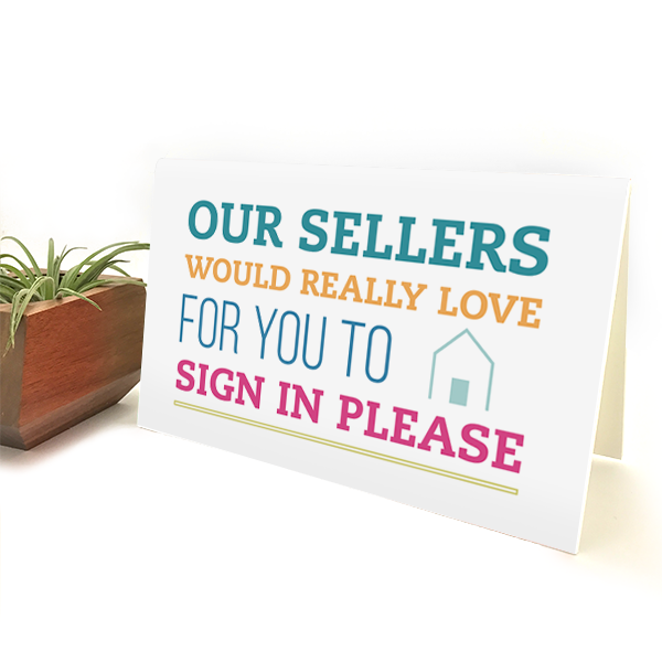 Please Sign In - Multicolor from All Things Real Estate Store