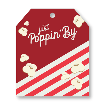 Pop-By Gift Tags - Just Poppin' by from All Things Real Estate Store