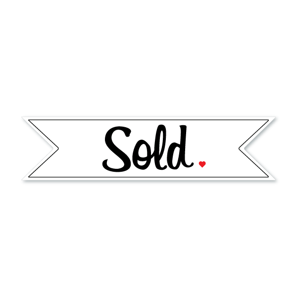 Sold - Ribbon Shaped Rider from All Things Real Estate Store