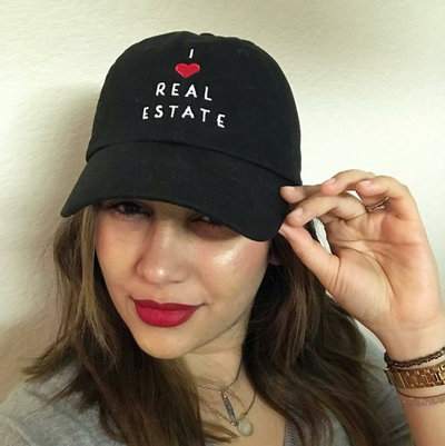 The "Dad Hat" - I ♥️ Real Estate from All Things Real Estate Store