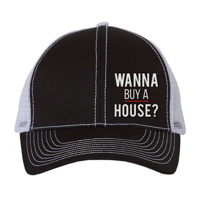 Trucker Hat - Wanna Buy a House?™ from All Things Real Estate Store