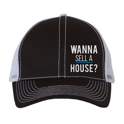 Trucker Hat - Wanna Sell a House?™ from All Things Real Estate Store