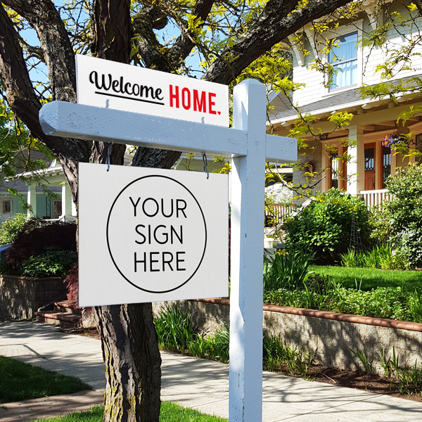 Welcome Home - Script and Bold from All Things Real Estate Store