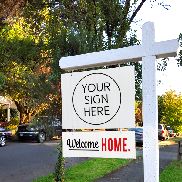 Welcome Home - Script and Bold from All Things Real Estate Store