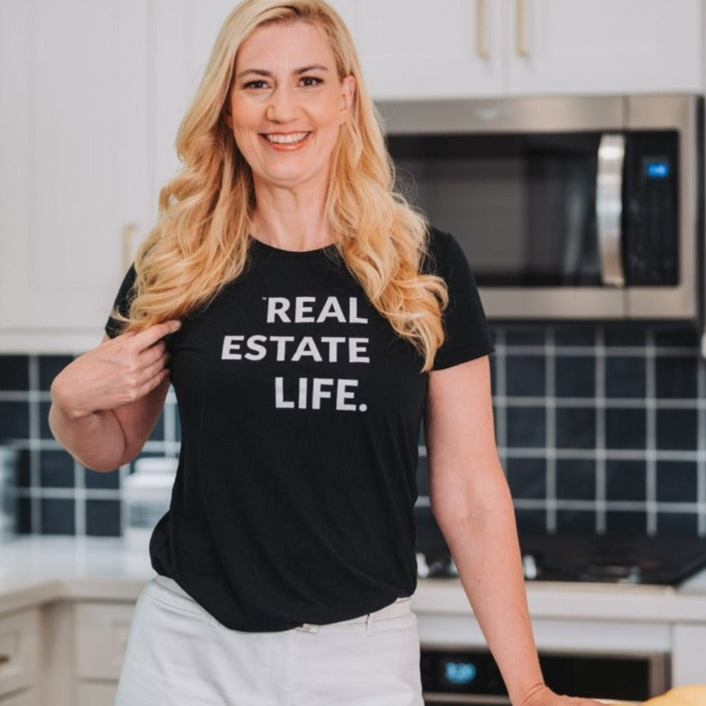 Women's Scoopneck - Real Estate Life.™ from All Things Real Estate Store