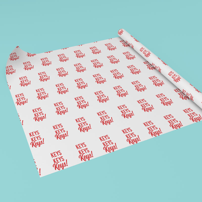 Wrapping Paper - KEYS KEYS KEYS! from All Things Real Estate Store