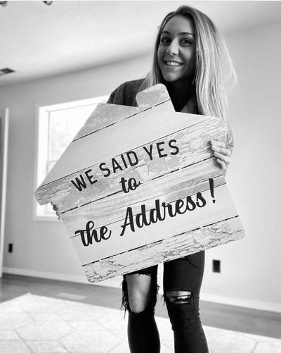 Yes to the Address- House Testimonial Prop™ from All Things Real Estate Store
