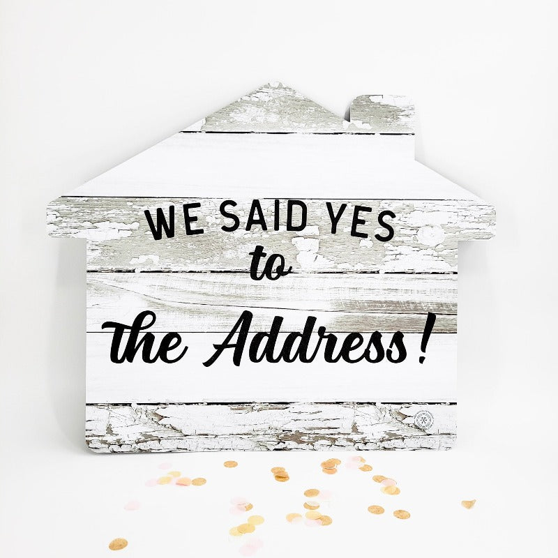 Yes to the Address- House Testimonial Prop™ from All Things Real Estate Store