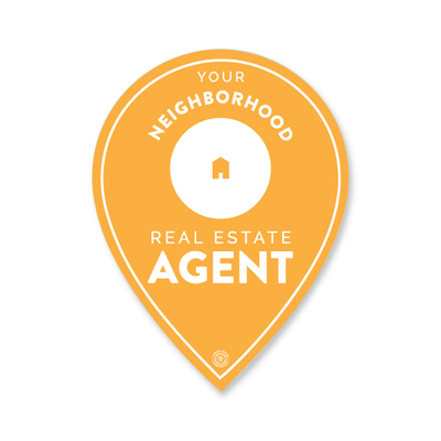 Your Neighborhood Agent - Map Pin No. 7 from All Things Real Estate Store